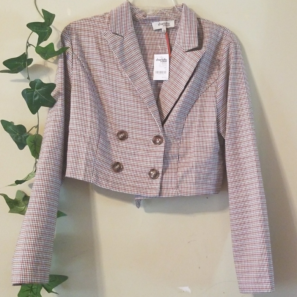 Charlotte russe mini blazer size L